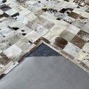 Ver imagem 3 de Tapete De Couro Cinza natural malhado 3,00x4,00 C/b pç 10x10