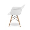 Cadeira Eames Braço Polipropileno Base Madeira Eiffel Espresso Móveis - 2