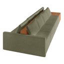 Ver imagem 6 de Sofá Ilha 4 Lugares Living 512cm Modulado Lary Bouclê K01 Cor Verde