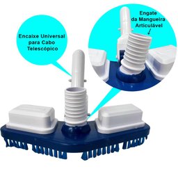Aspirador Asa Delta Abs com Escova Nylon - 6