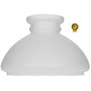 Ver imagem 1 de Cupula de Vidro Liso Fosco 26,5 para Lustre e Candelabro
