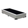 Cama Box Solteiro Colchão Espuma D23 Bambo Branco Ducci + Box Sintético Branco (54x78x188) - 3