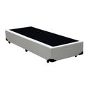 Ver imagem 3 de Cama Box Solteiro Colchão Espuma D28 Bambo Branco Ducci + Box Sintético Branco (54x78x188)