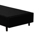Ver imagem 5 de Cama Box Solteiro Colchão Espuma D28 Bambo Branco Ducci + Box Suede Preto (54x78x188)