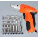Ver imagem 1 de Parafusadeira Furadeira sem Fio Recarregável com Maleta 45 Peças