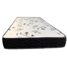 Cama Box Solteiro Colchão Espuma D28 Bambo Branco Ducci + Box Sintético Branco (54x88x188) - 3