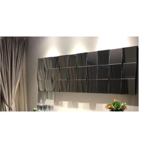 Espelho Decorativo Designer Bronze Grande