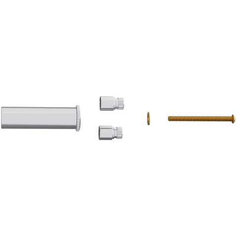 Prolongador de ABS Cromado para Registro Deca 20 mm - Blukit