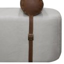 Ver imagem 3 de Puff Recamier Orgânico Diamante King Size 195cm Bouclê Facto - Sofa Store:bouclê Cinza