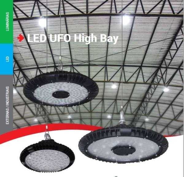 Luminária Led Ufo High Bay 150w Bivolt 6.500K - Kian - 3