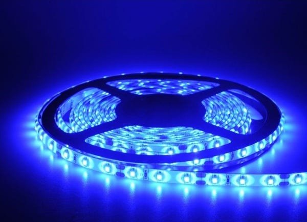 Fita Led Kian Cor:Azul IP20 7,2w 110v/220v 5m fonte 3A - 1