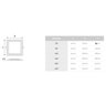Luminária de Embutir Quadrada Slim G2 12W 6000K - KIAN - 4