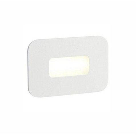 Balizador de Embutir Led 4x2 2w 6500k Branco Frio Alz80