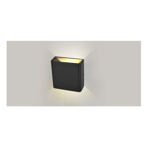 Luminária LED Arandela de Sobrepor 3W 3000K Preto 2 Focos Ip65 Kian - 2