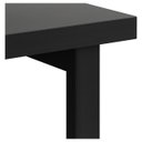 Ver imagem 7 de Mesa Escritório Pé Quadro - 1,70x0,70m - s/ Gavetas - Preto / Preto - 26003