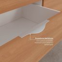 Ver imagem 6 de Cômoda Planejada 3 Gavetas 109cm Hera CabeCasa MadeiraOriginals Branco Algodão/Louro