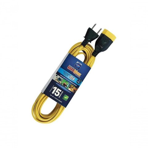 Prolongador Daneva Pp Amarelo 15 Metros 1,00 Mm