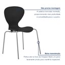 Ver imagem 7 de Cadeira Empilhável Base Aço Tubular Flash