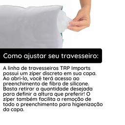 Kit Travesseiro Select Royal Linha Hotelaria com Fronha Cetim Antifrizz - 6