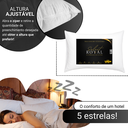 Ver imagem 5 de Kit Travesseiro Select Royal Linha Hotelaria com Fronha Cetim Antifrizz