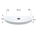 Ver imagem 3 de Tampa para Caixa Acoplada Ic94 Luna Cinza Claro Icasa