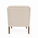 Ver imagem 7 de Poltrona Decorativa 75cm Zoe Linho Bege - Sallar Home