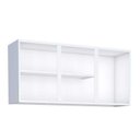 Ver imagem 2 de Armário Aéreo de Cozinha 3 Portas Juno 120 Cozimax Cinza Argila