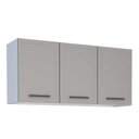 Ver imagem 1 de Armário Aéreo de Cozinha 3 Portas Juno 120 Cozimax Cinza Argila