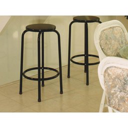 Kit 16 Ponteira Cadeiras Mesa Pés Móveis Tubos Preta 5/8'' - 2