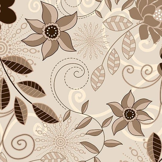 Papel Autoadesivo Contact Flower 5m x 45cm - 1