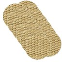 Ver imagem 1 de Sousplat (somente Capa) Estampa Palha Impressa Tecido Microfibra - 12 Peças - sem Base