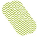 Ver imagem 1 de Sousplat Chevron Verde Claro - 12 Peças - com Base