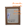 Mini Quadro Artesanal Decorativo com Árvore Morta Pintado a Mão Medindo 30x25cm - 8