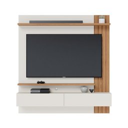 Home Suspenso Juriti 1.5 para Tv até 65” Off White Matte/freijo - Colibri - 3