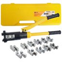 Ver imagem 4 de Alicate Hidráulico Prensa Crimpa Terminal De 10 A 300mm