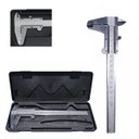 Ver imagem 1 de Paquímetro De Aço 6 Pol (150mm) Profissional + Estojo CHARBS