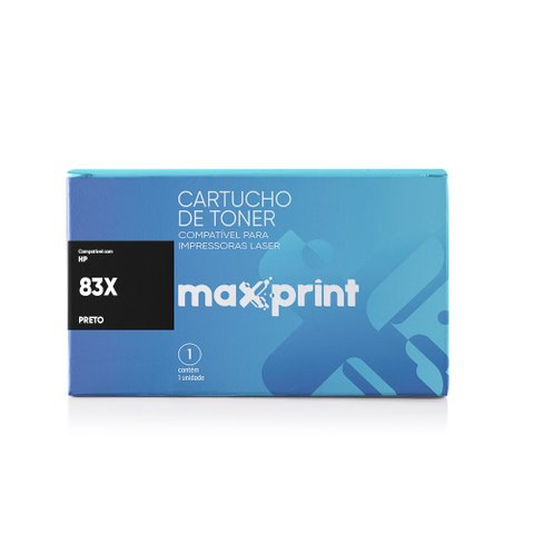Toner compatível HP 83X - CF283X - Maxprint 5613284 - Para M127FN M127 M127FW M125a M125NW
