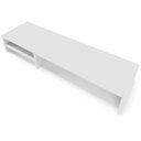 Ver imagem 3 de Kit 03 Suportes para Monitor Stand Home Office Lap 90 cm L03 Branco - Lyam Lyam Decor