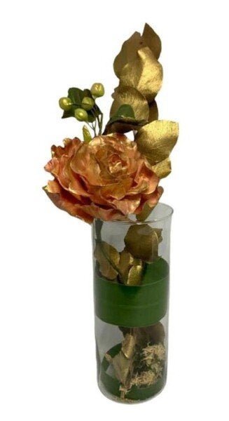 Arranjo Rosa Única Perfeita p Abrilhantar seu Dia Presente - 1