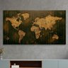 Quadro Decorativo - Mapa Mundi - 110x70 - 5