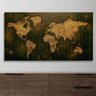 Quadro Decorativo - Mapa Mundi - 110x70 - 1