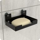 Ver imagem 7 de Kit Acessórios para Banheiro com Ventosa 6 Peças Preto Elg