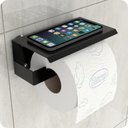 Ver imagem 4 de Kit Acessórios para Banheiro com Ventosa 6 Peças Preto Elg