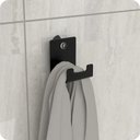 Ver imagem 5 de Kit Acessórios para Banheiro com Ventosa 6 Peças Preto Elg