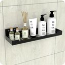 Ver mais imagens de Kit Acessórios para Banheiro com Ventosa 6 Peças Preto Elg