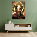 Ver imagem 3 de Quadro Decorativo - Deus Ganesha - 80x60cm