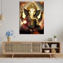 Ver imagem 5 de Quadro Decorativo - Deus Ganesha - 80x60cm
