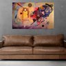 Quadro Decorativo - Abstrato - Artista Wassily Kandinsky - 110x70cm - 5