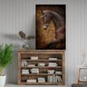 Quadro Decorativo - Cavalo Marrom - 90x60cm - 3