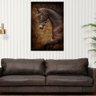 Quadro Decorativo - Cavalo Marrom - 90x60cm - 4